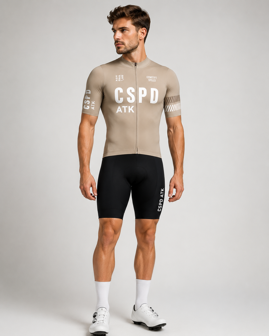 Mountain Biking Uniform - CSPD ATK men's cycling sportswear set