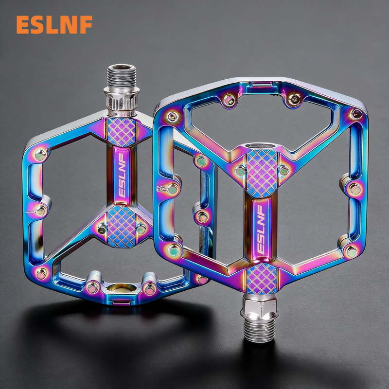 Mountain Biking Apparel - ESLNF Bicycle Pedal CNC Aluminum Alloy