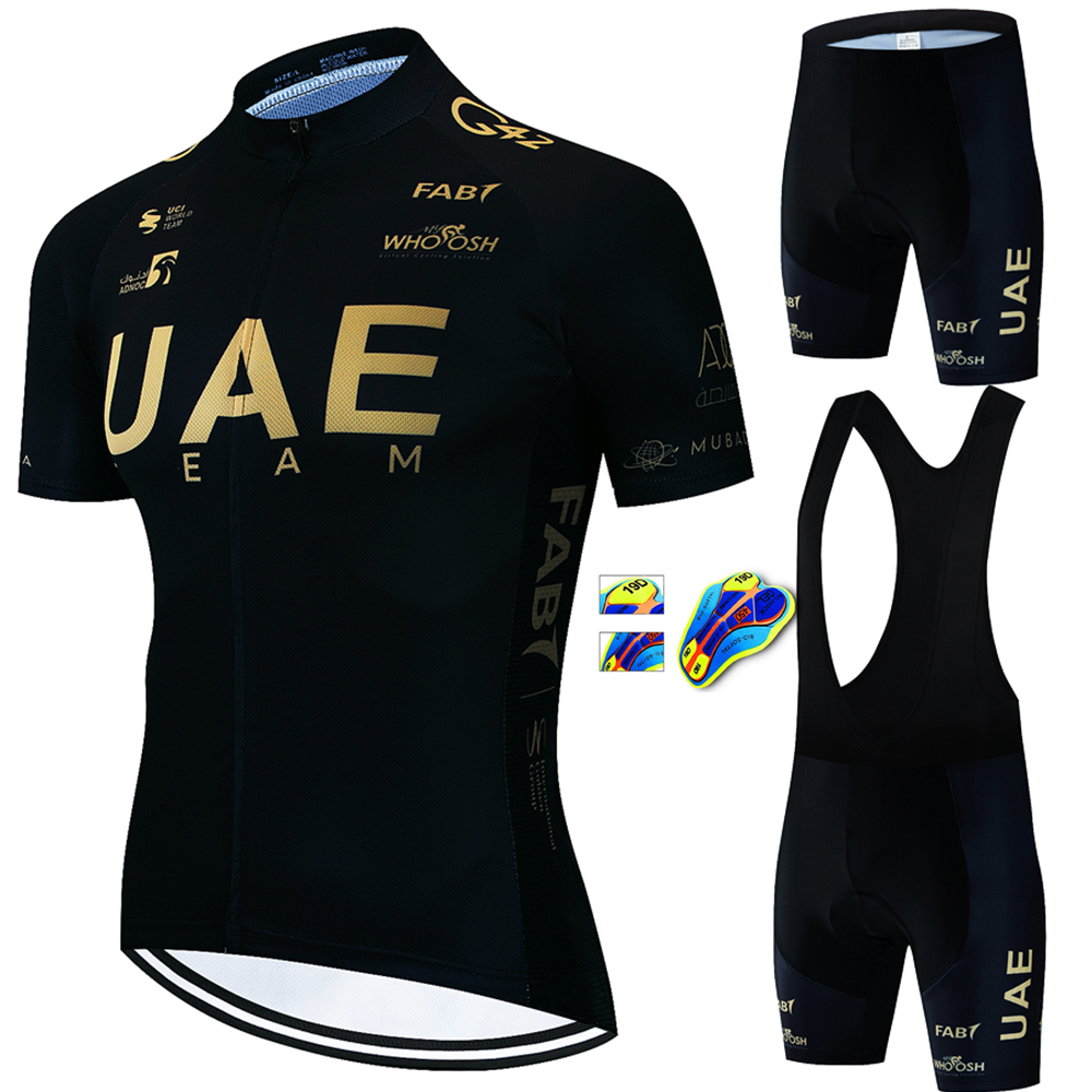 Mountain Biking Uniform - UAE Man Cycling Set Bicycle Uniform