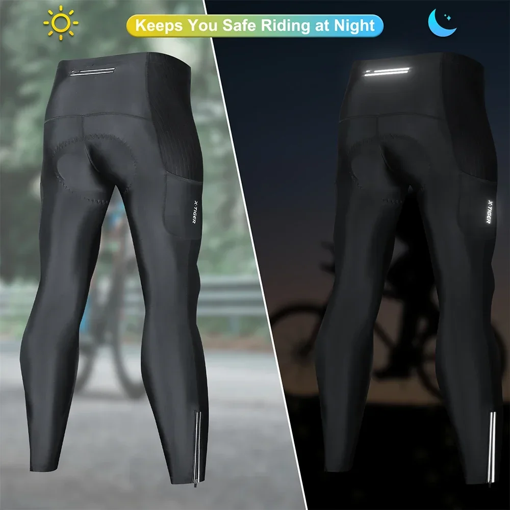 X-TIGER Men Bike Pants 5D Gel  - đánh giá và giá Mountain Biking Overalls