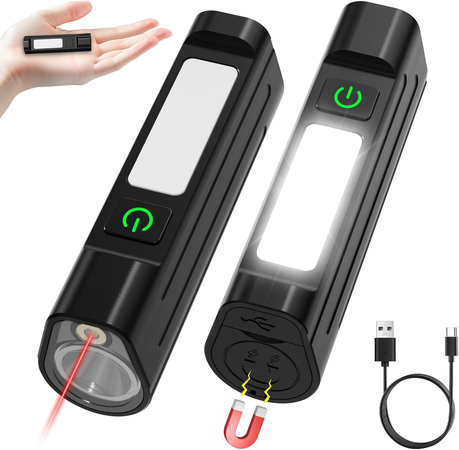 Portable LED FlashlightWaterpr - đánh giá và giá Mountain Biking Lights