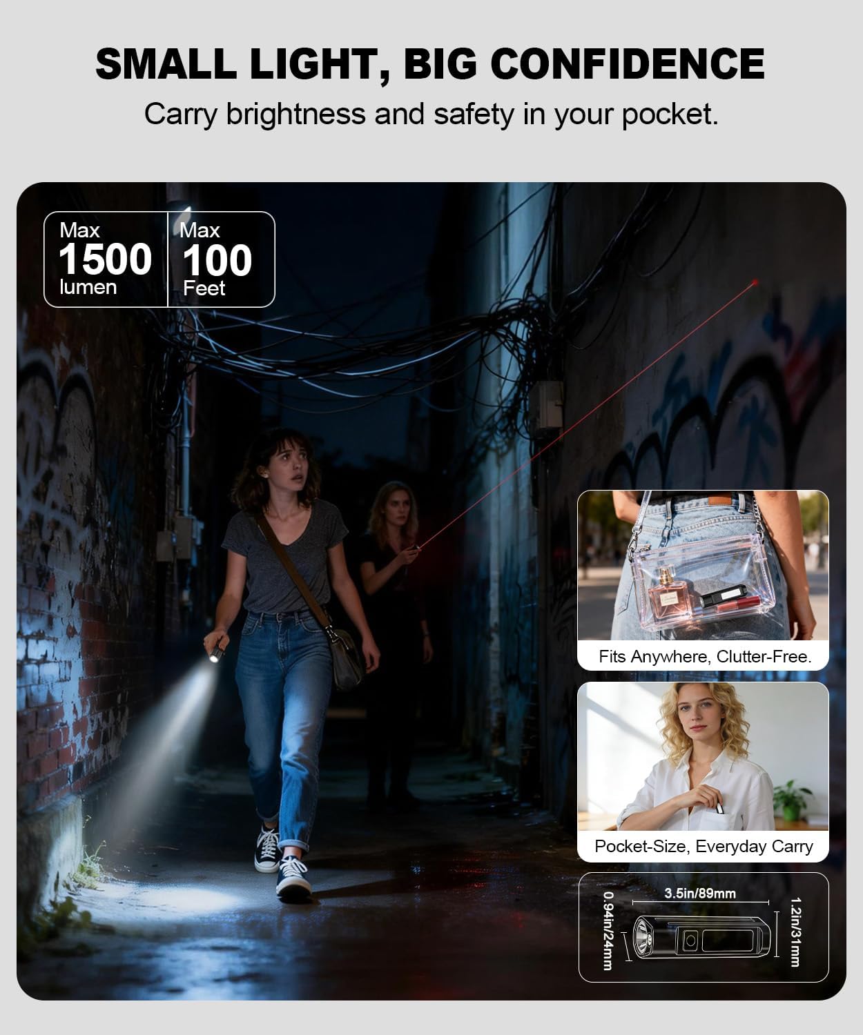 Portable LED FlashlightWaterpr - đánh giá và giá Mountain Biking Lights