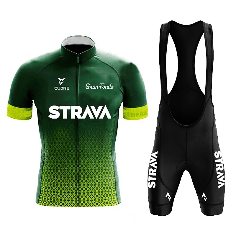 Strava Jersey Set Men's Bib Sh - đánh giá và giá Mountain Biking Pants