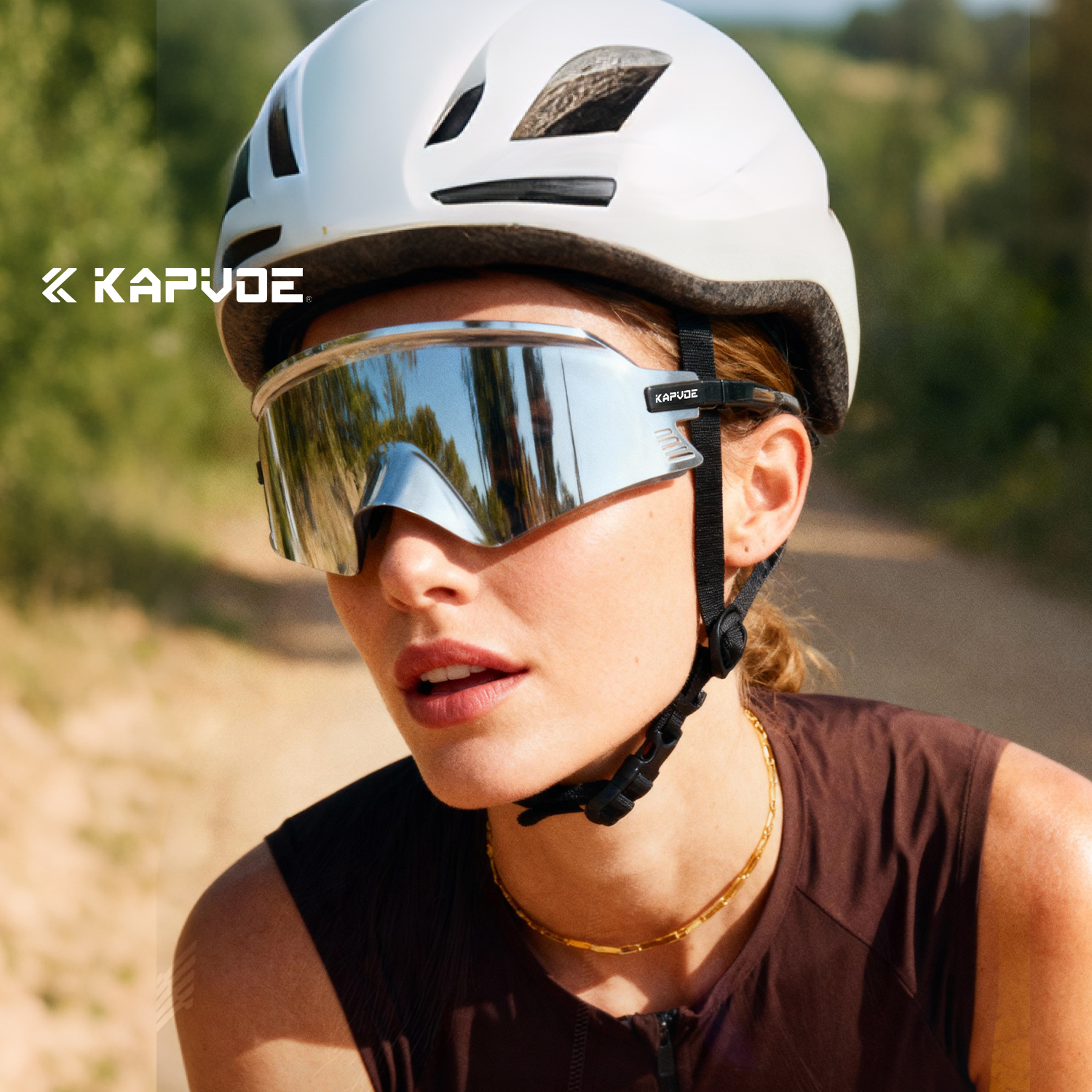 KAPVOE Eagle Beak Integrated C - đánh giá và giá Mountain Biking Sunglasses