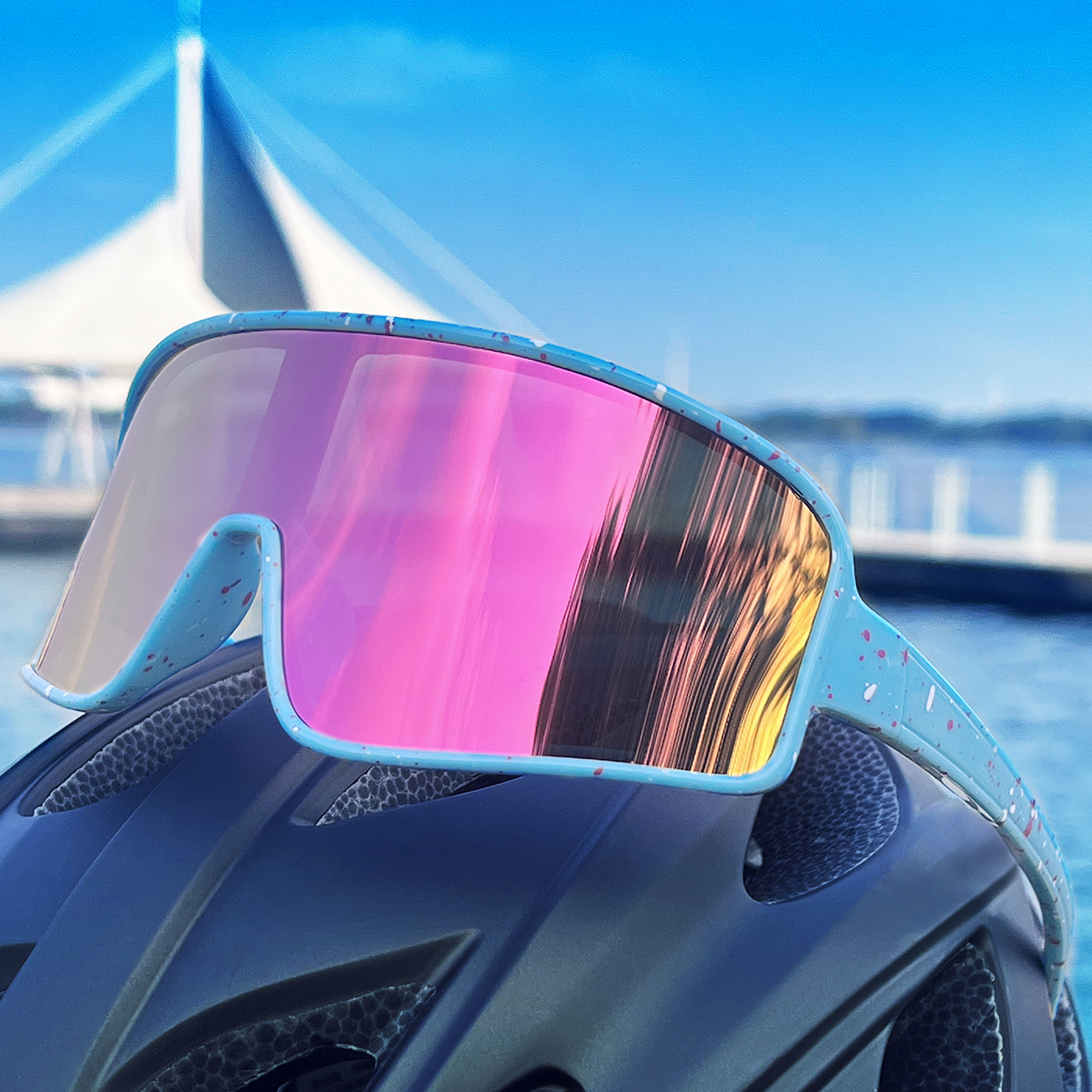 Outdoor Casual Sunglasses Larg - đánh giá và giá Mountain Biking Sunglasses