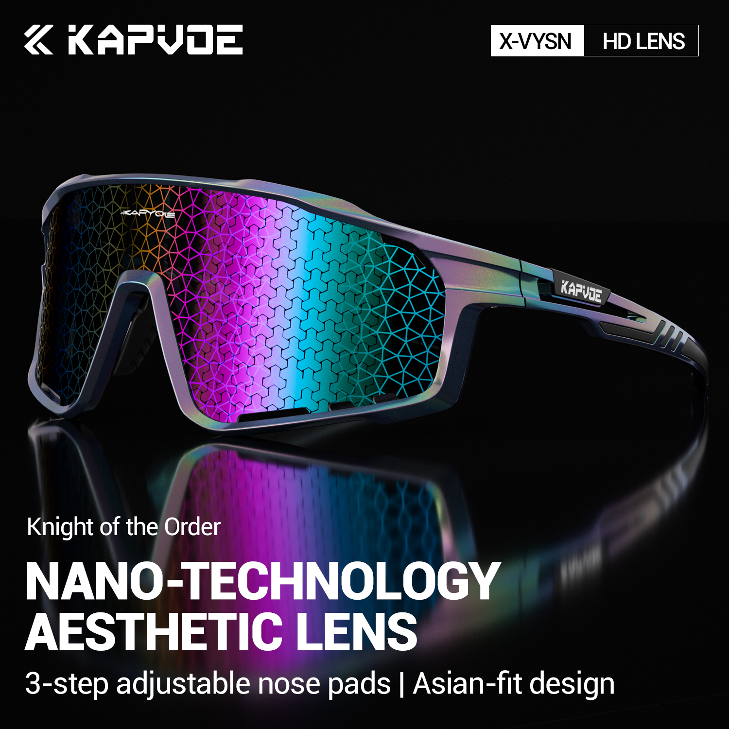 KAPVOE Nano Lenses Cycling Gla - đánh giá và giá Mountain Biking Sunglasses