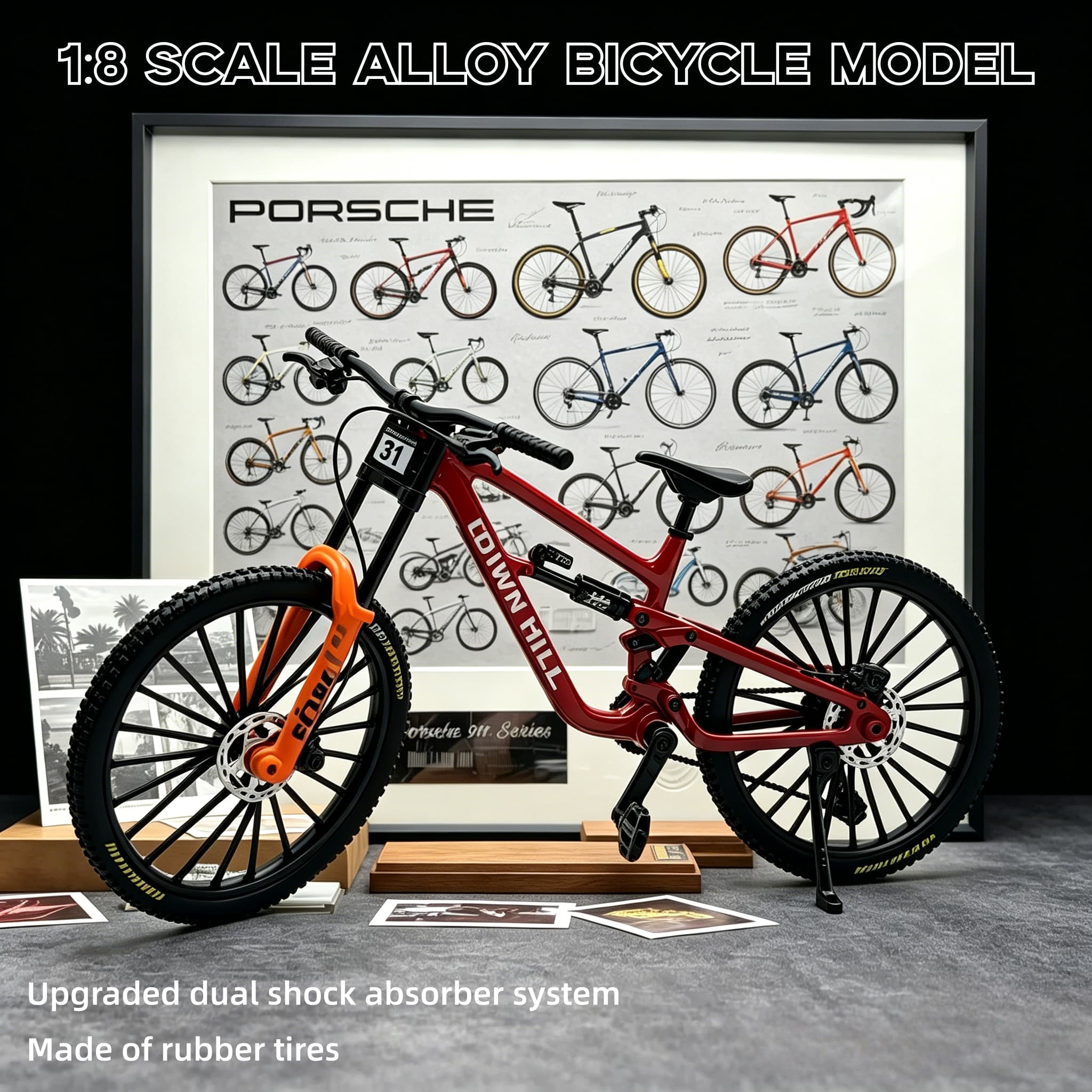 1:8Scale Alloy Downhill Mounta - đánh giá và giá Mountain Biking Track