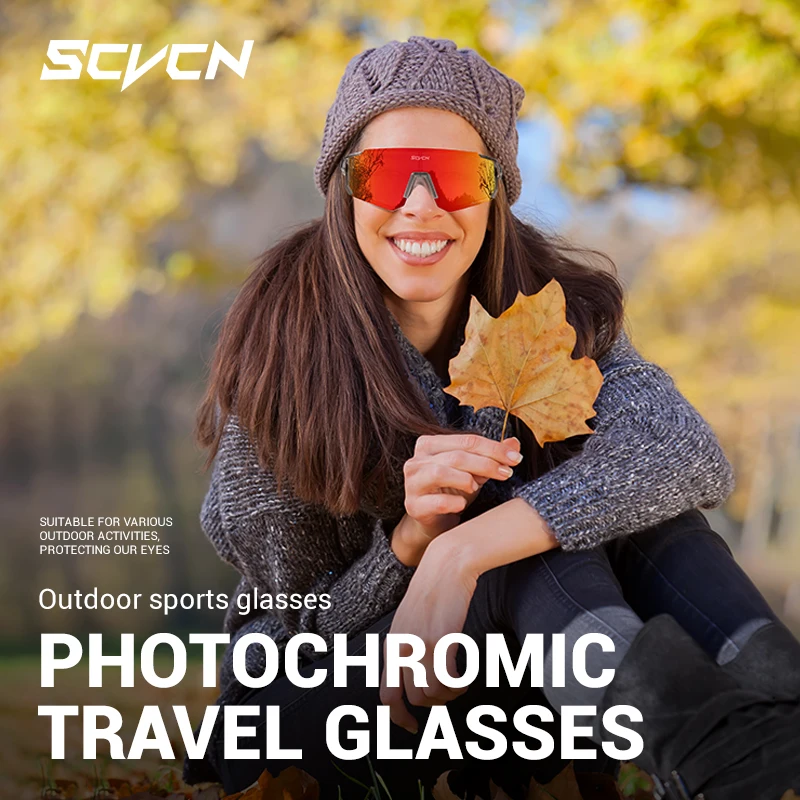 SCVCN New Outdoor Photochromic - đánh giá và giá Mountain Biking Sunglasses