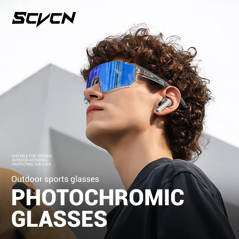 SCVCN New Outdoor Photochromic - đánh giá và giá Mountain Biking Sunglasses