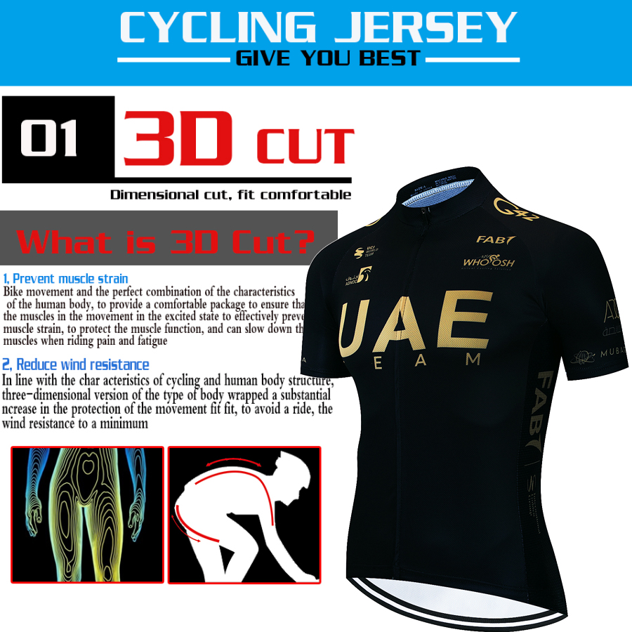 UAE Man Cycling Set Bicycle Un - đánh giá và giá Mountain Biking Uniform