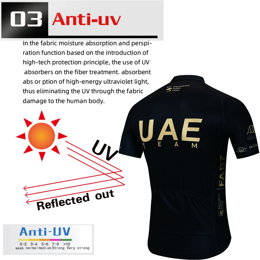 UAE Man Cycling Set Bicycle Un - đánh giá và giá Mountain Biking Uniform