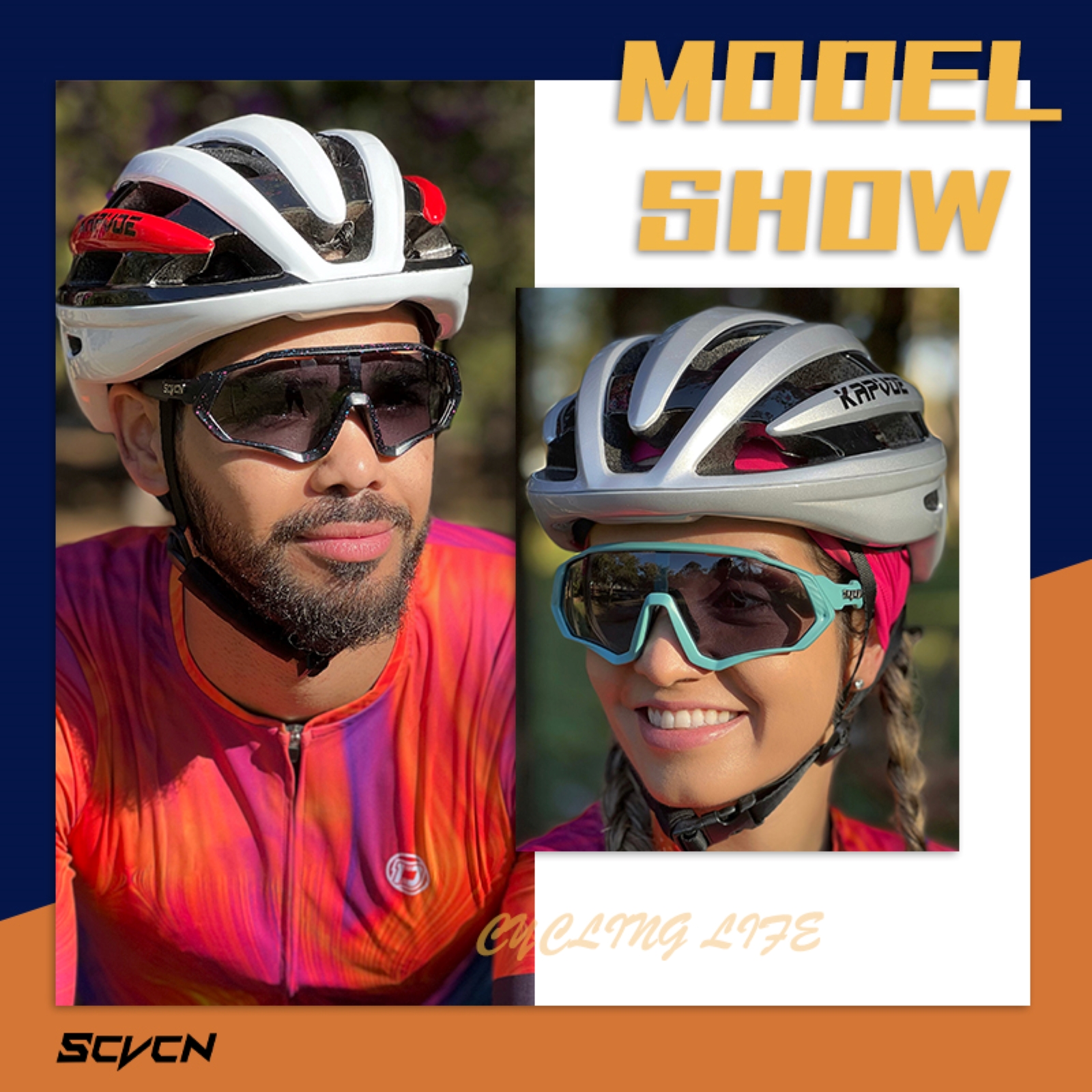 SCVCN Hot Photochromic Cycling - đánh giá và giá Mountain Biking Sunglasses