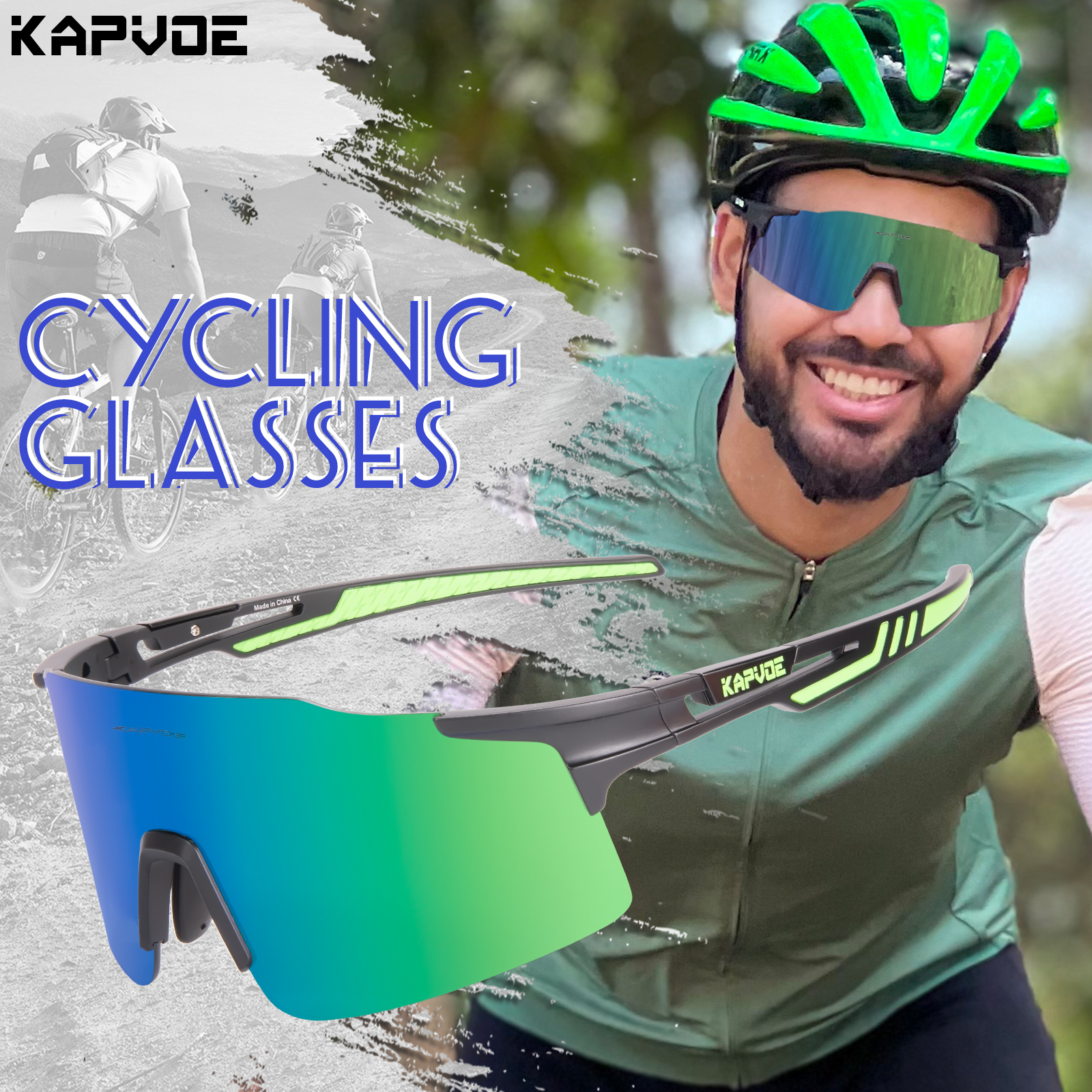 Kapvoe New Cycling Glasses Out - đánh giá và giá Mountain Biking Sunglasses